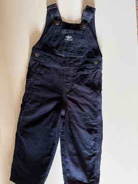 OshKosh Navy Corduroy Overall 2T